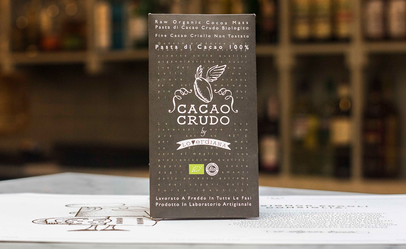 confezione di cacao crudo