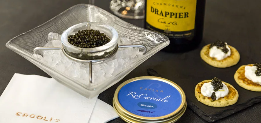 Ercoli 1928 - Caviale e champagne