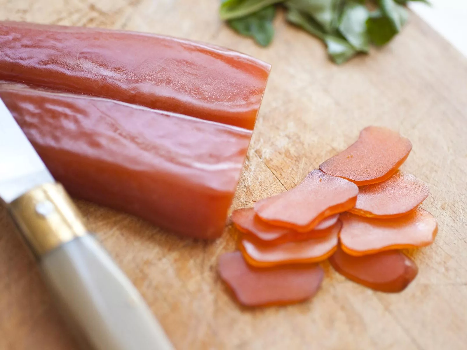 bottarga di muggine a fette