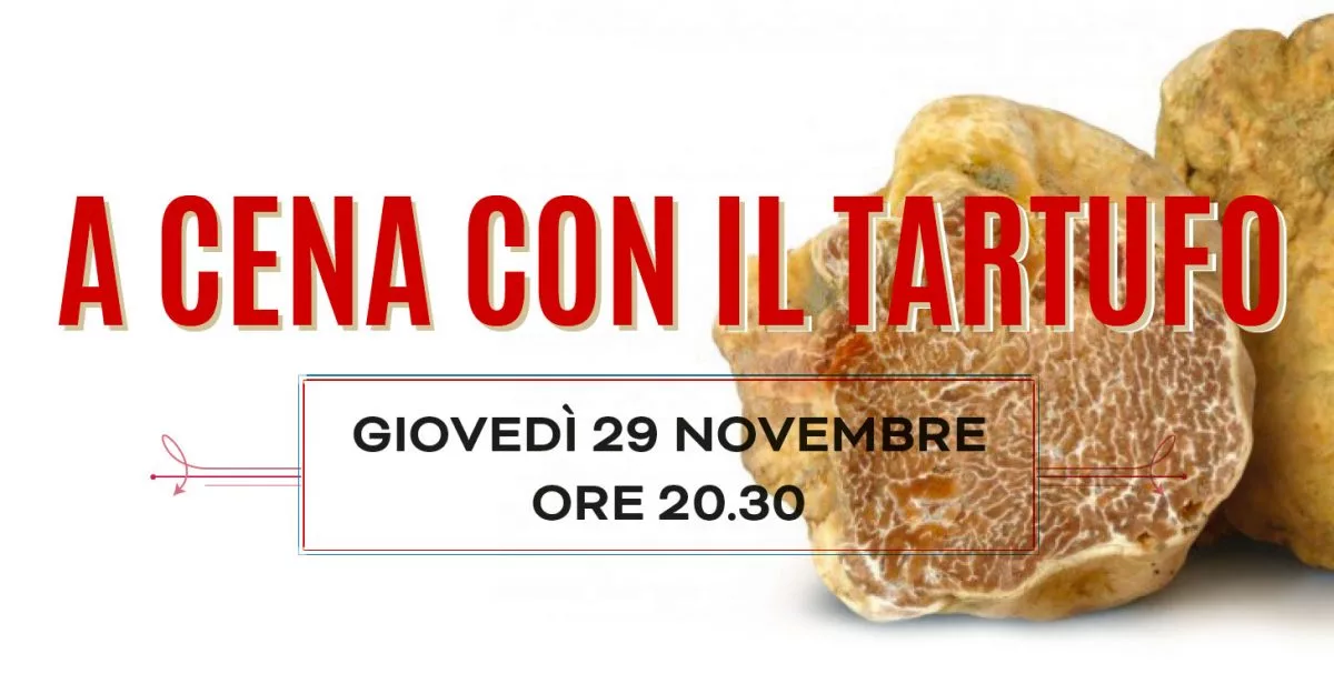 A cena con il tartufo