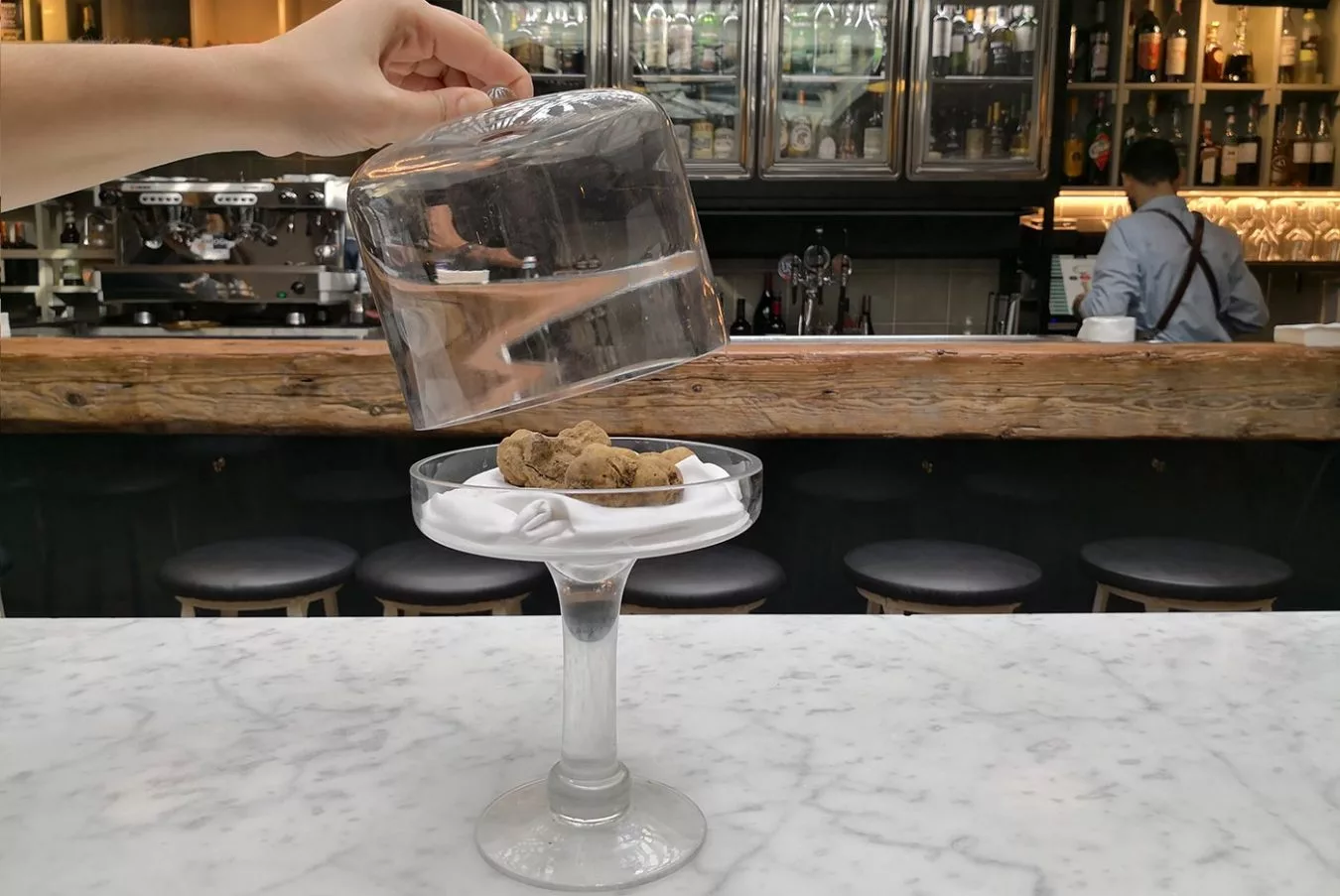 Ercoli Parioli, tartufo bianco in degustazione