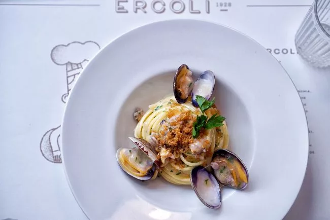 spaghetti con le vongole