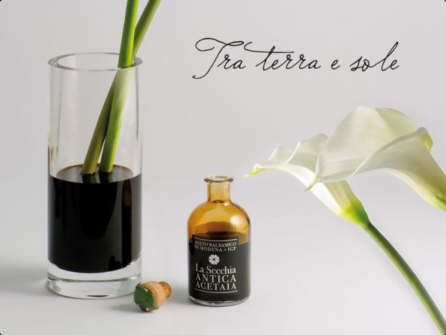 bottiglietta aceto balsamico di Modena de La Secchia Antica Acetaia