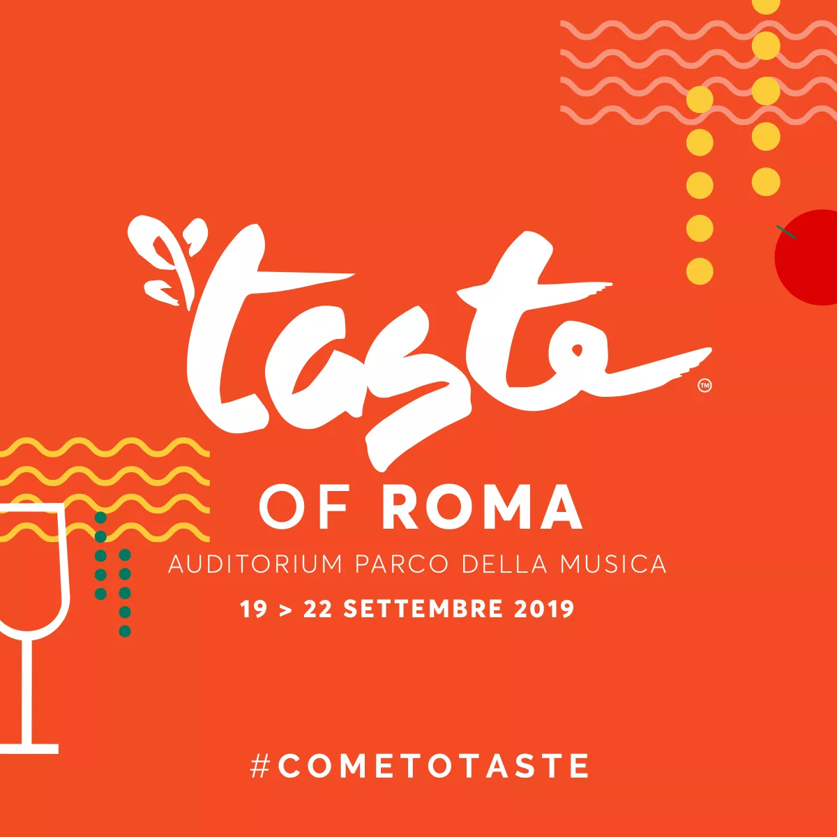 Ercoli 1928 - Locandina taste of roma 2019