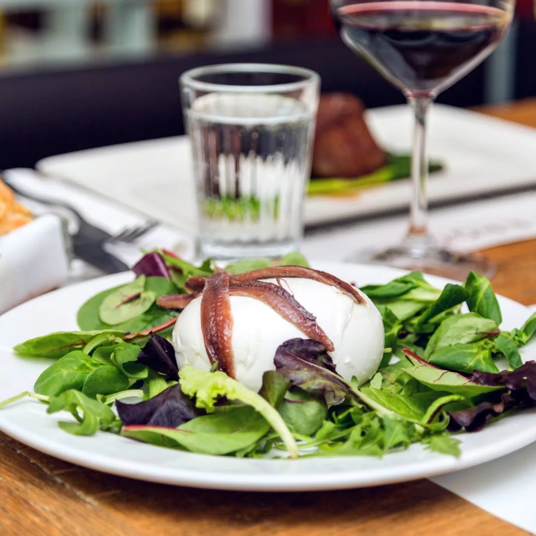 Ercoli 1928 - Alici del cantabrico e burrata