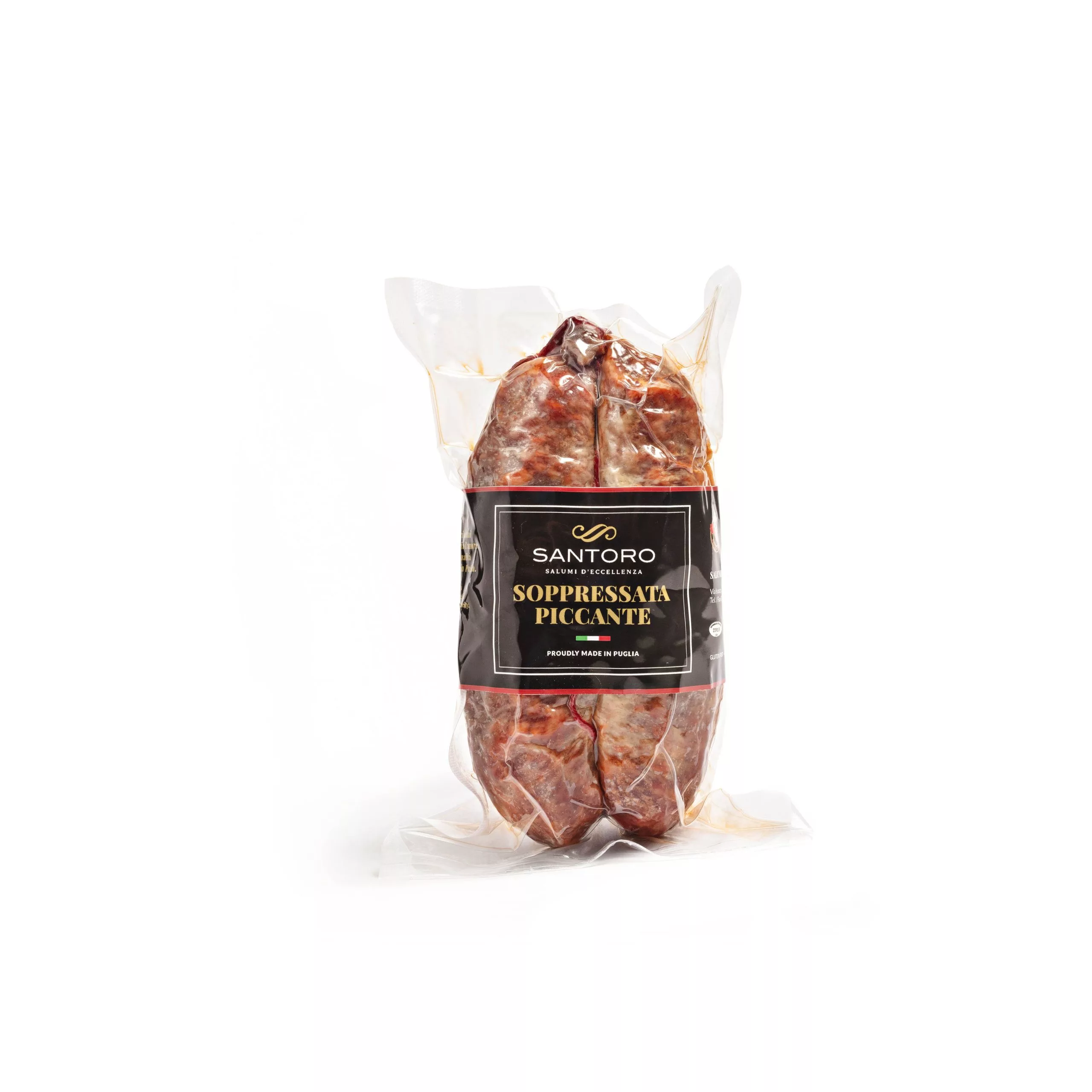 Soppressata piccante intera - 600 gr.