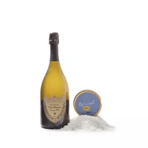 Champagne Dom Perignon e Caviale