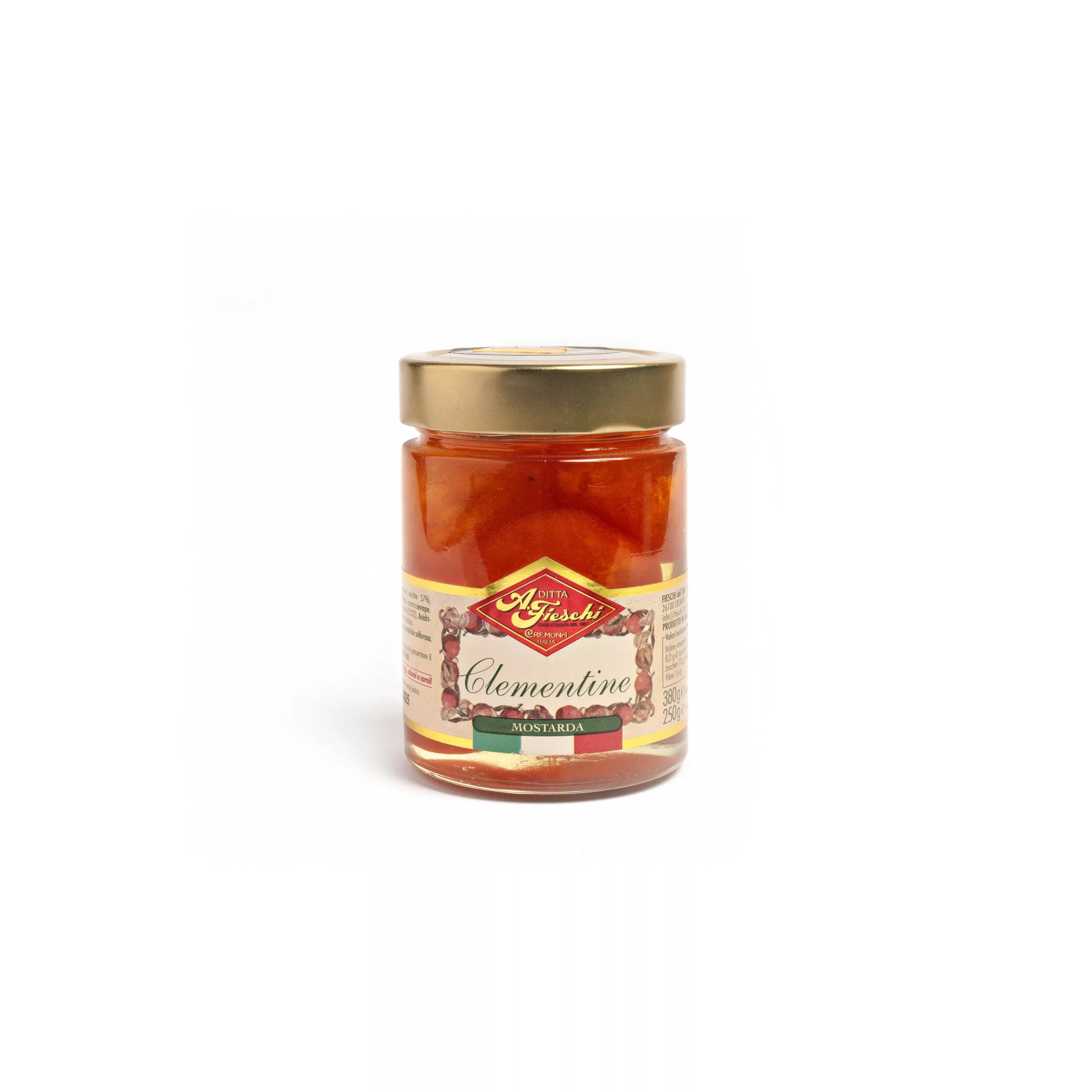Mostarda di Clementine gr 380 FIESCHI