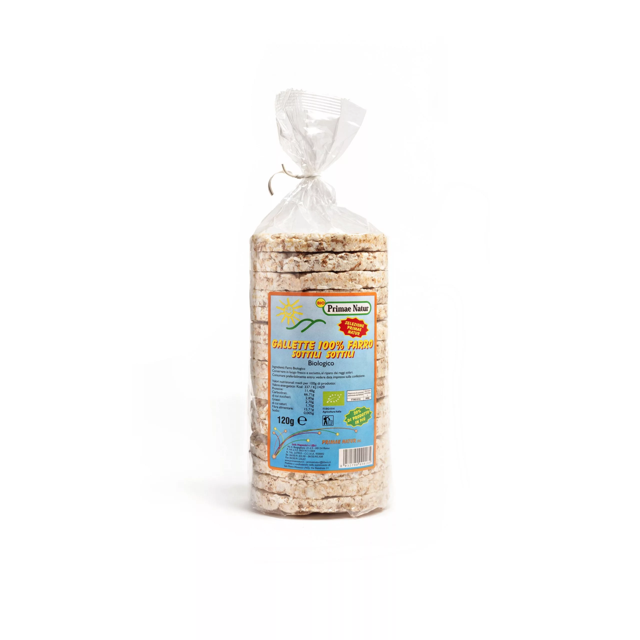 Gallette di farro - 120 gr