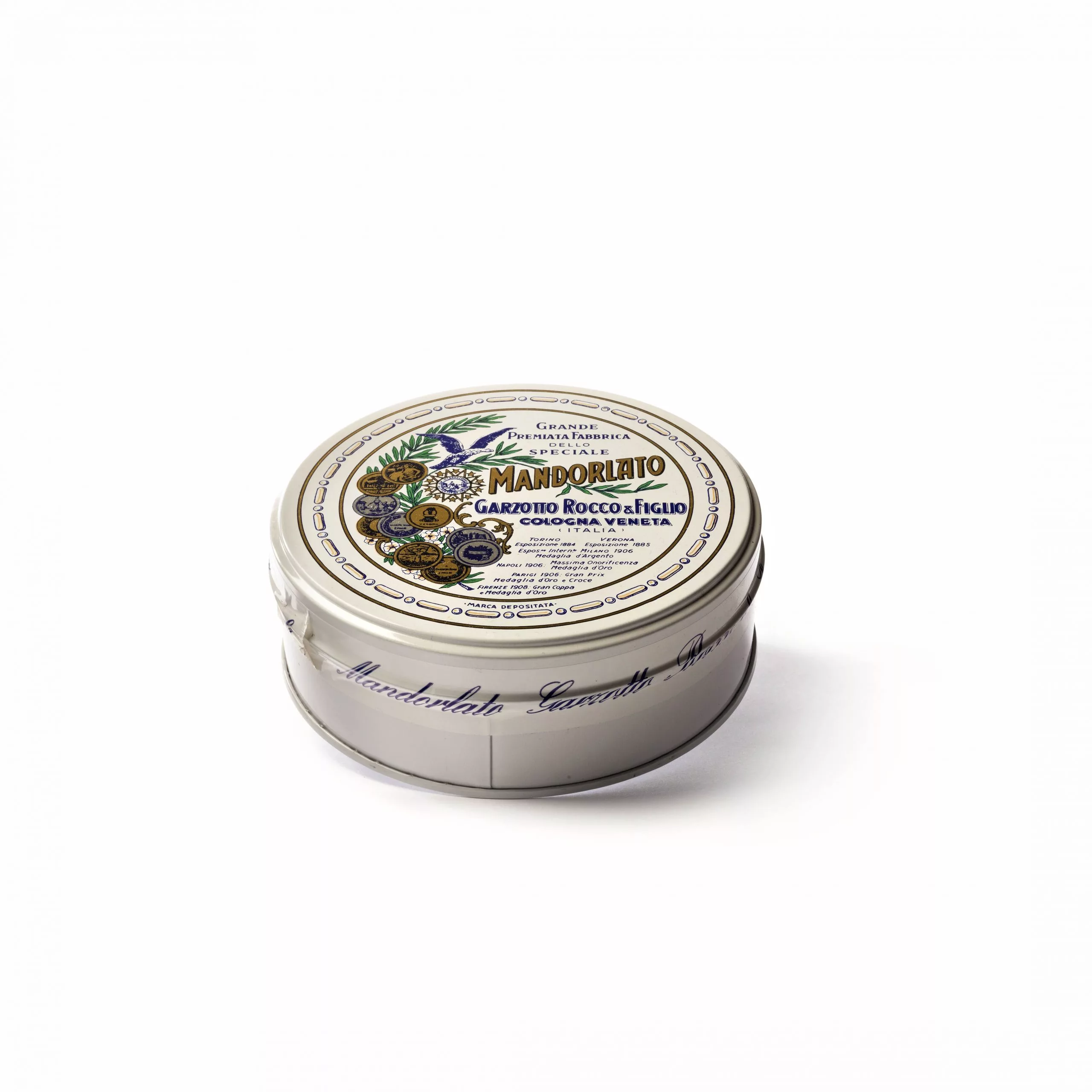 Mandorlato Scatola Rotonda gr 350 GARZOTTO