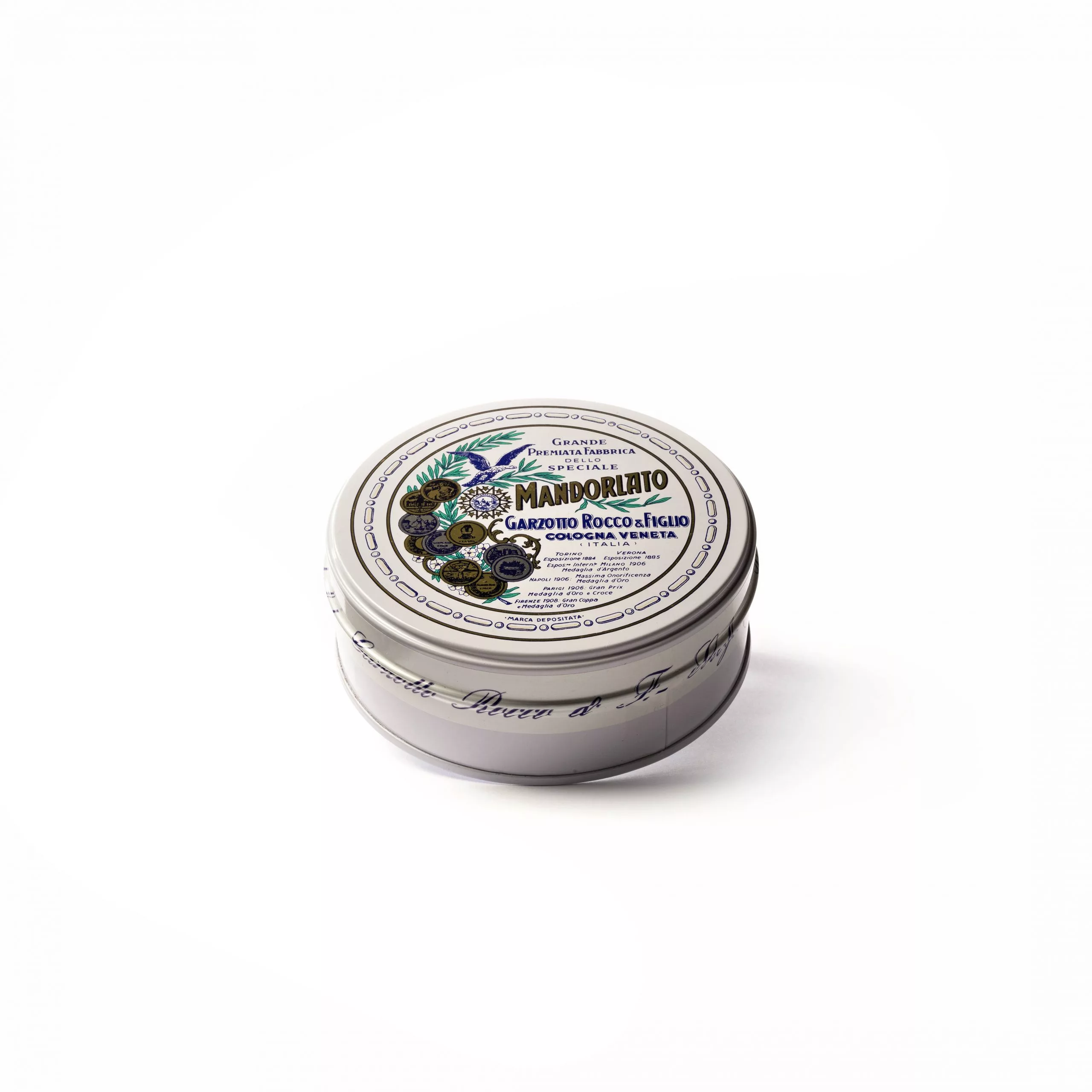 Mandorlato Scatola Rotonda gr 180 GARZOTTO