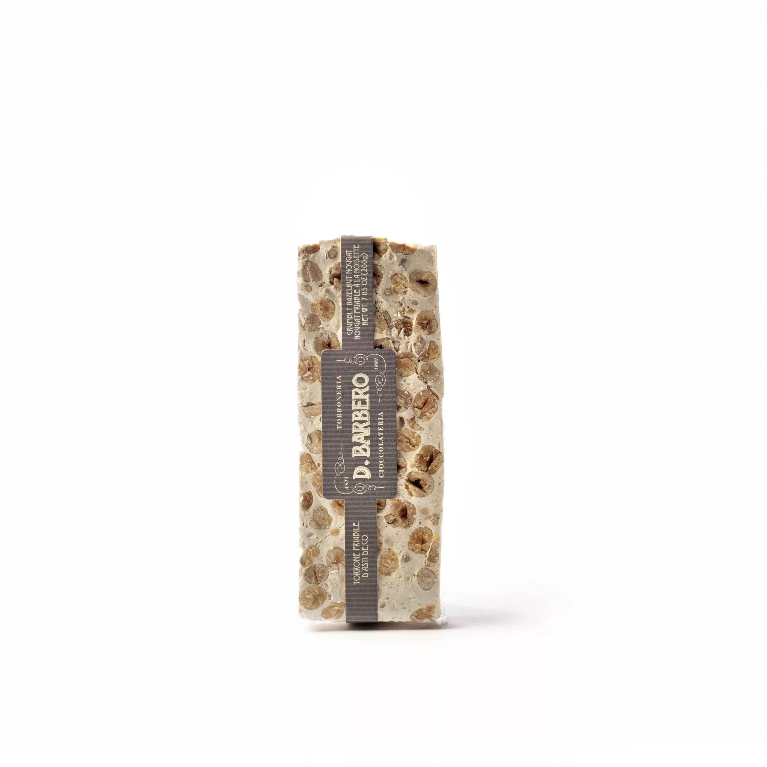 Torrone Friabile Nocciola Piemonte gr 200 BARBERO