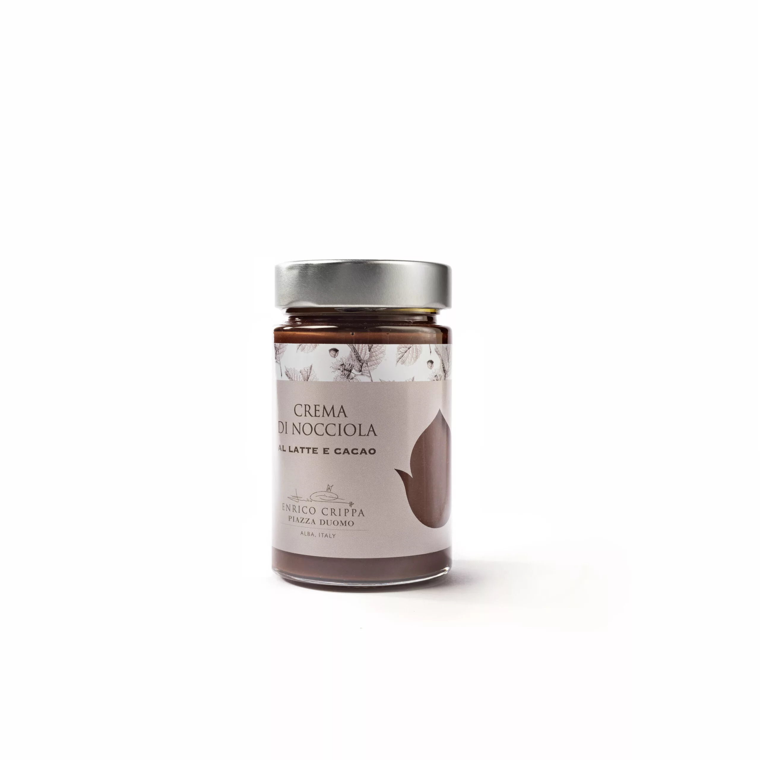Crema di Nocciola Piemonte IGP al latte e cacao - 200 gr.