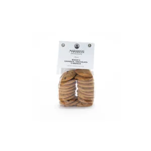 Biscotti cannella, cioccolato e arancia - 200 gr. MARABISSI