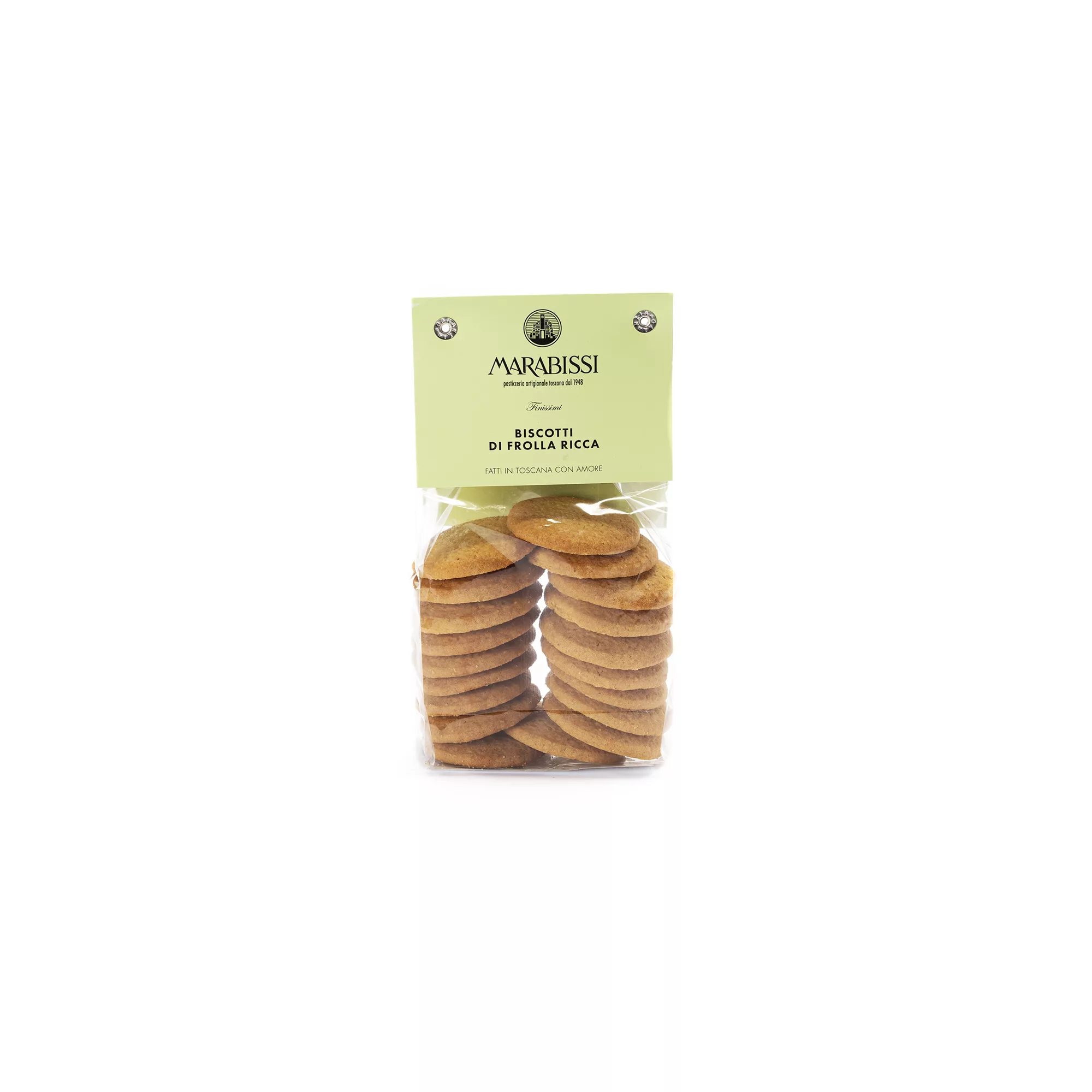Biscotti di frolla ricca - 200 gr. MARABISSI