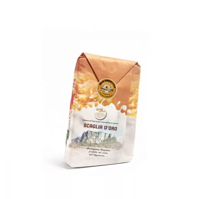 pezzo di parmigiano reggiano bruna alpina 36mesi scaglia d'oro