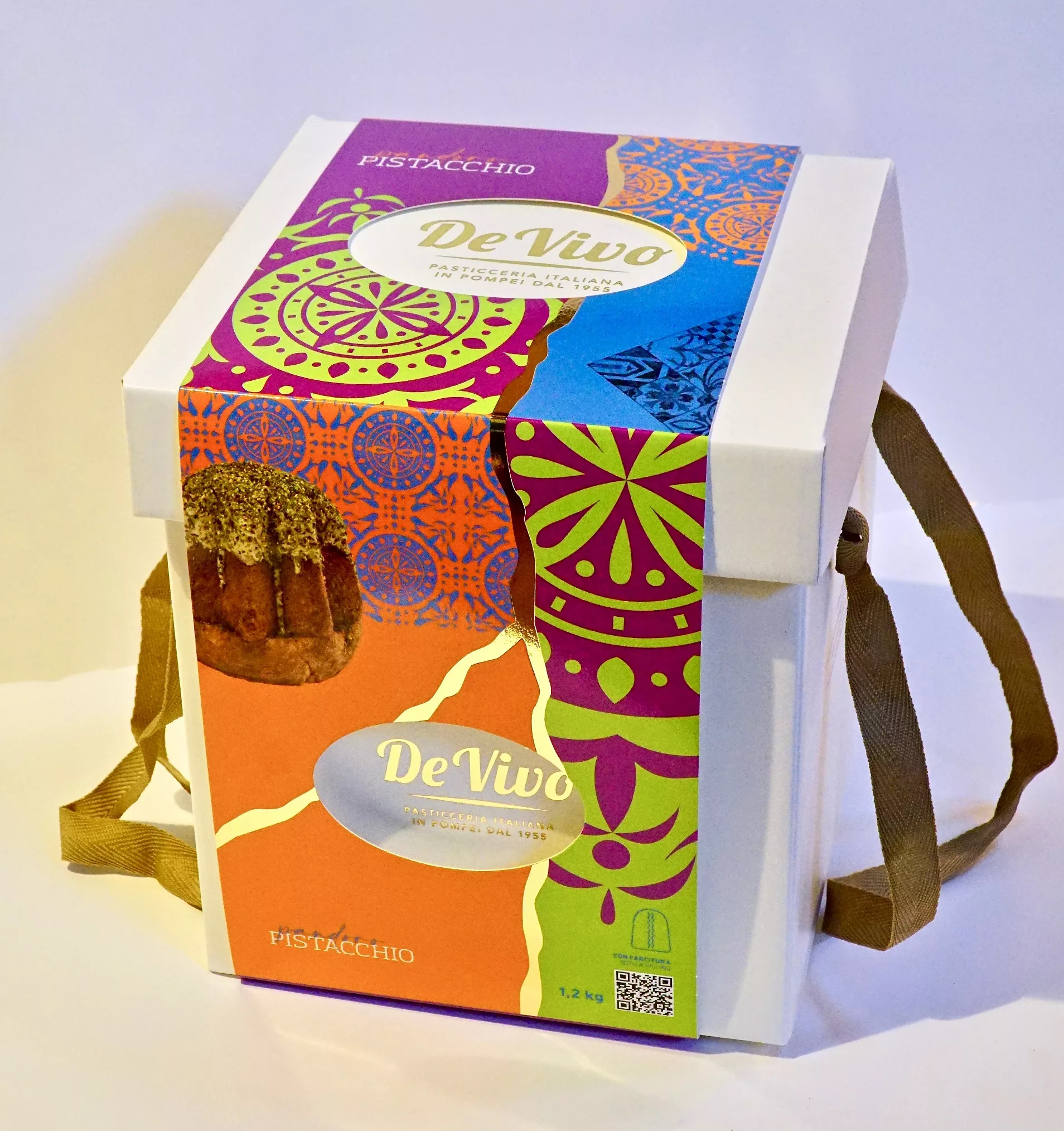 Pandoro al Pistacchio 1,2 Kg. DE VIVO