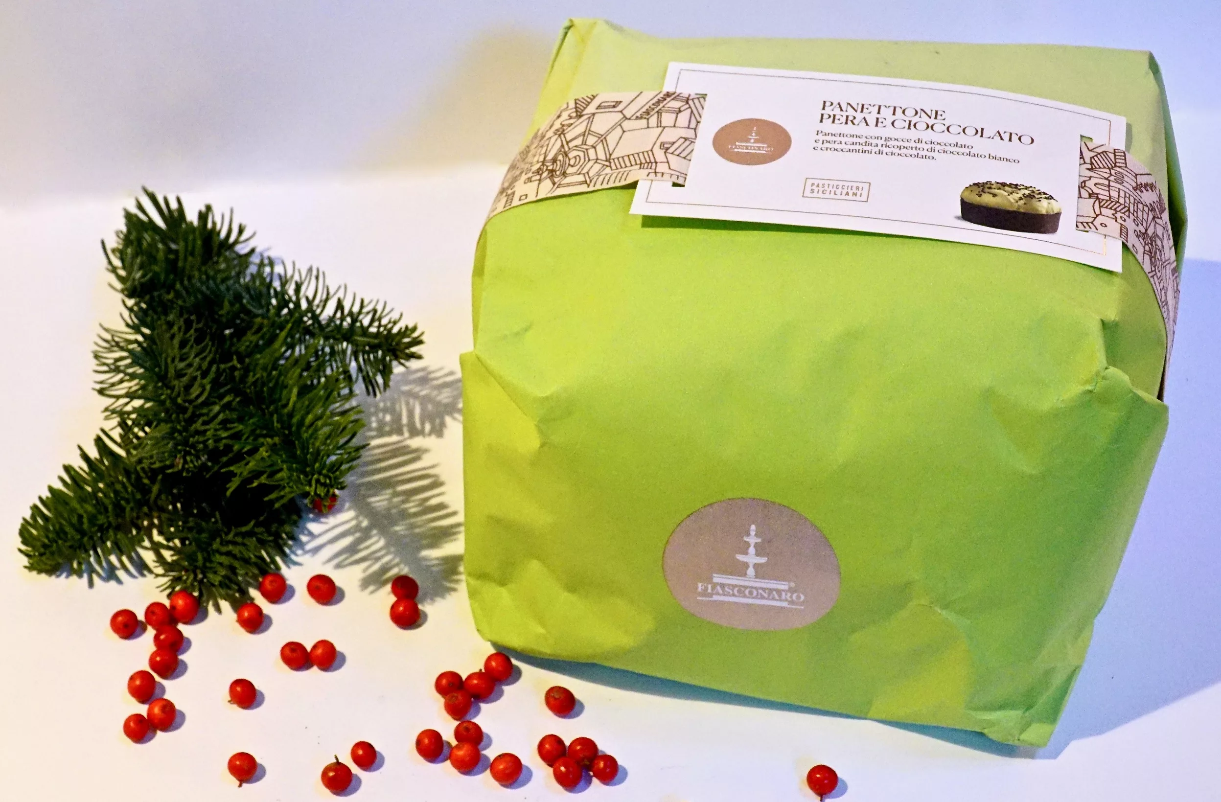 Panettone Pera e Cioccolato Fiasconaro