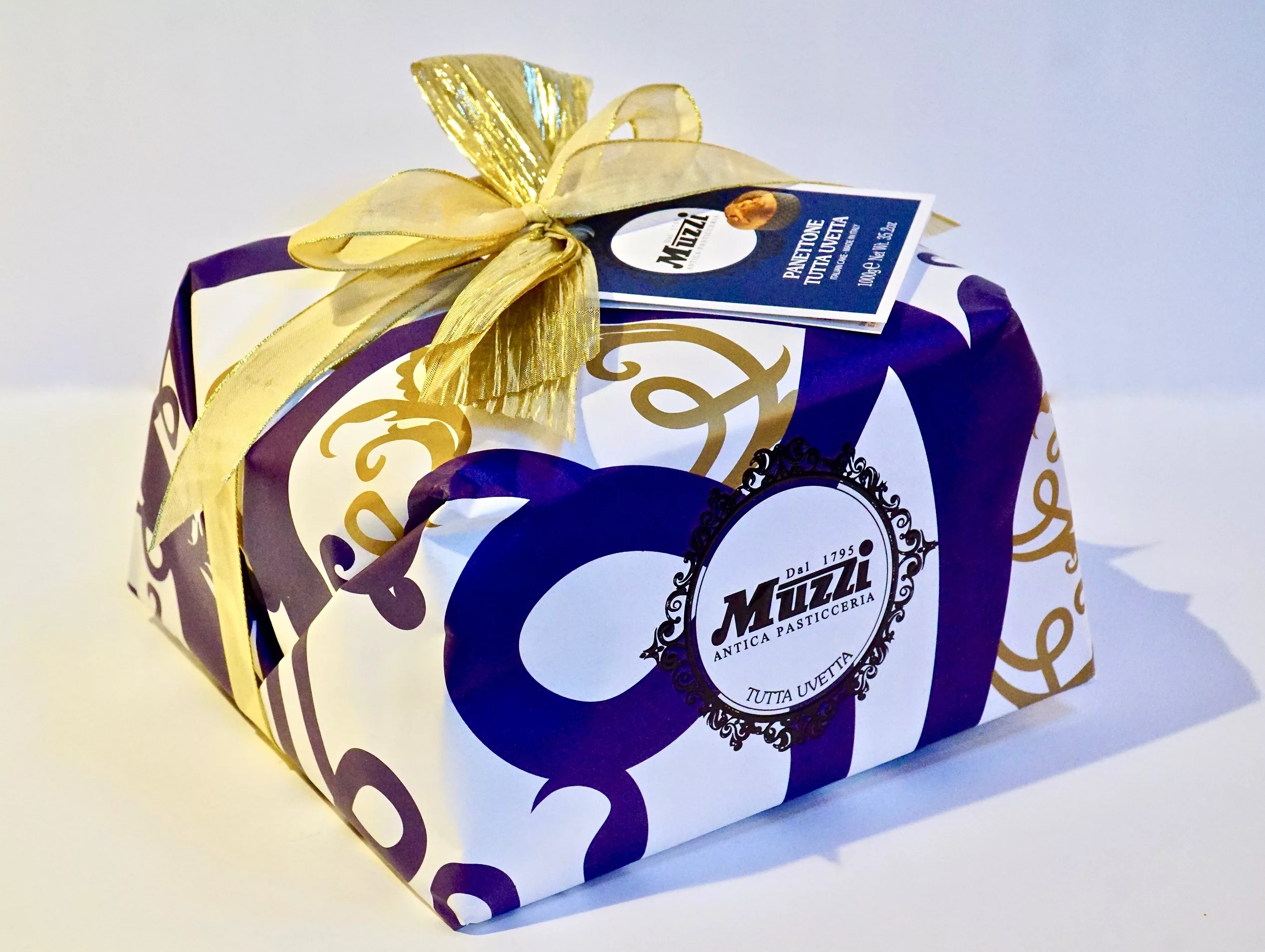 PANETTONE TUTTA UVETTA NATALE MUZZI