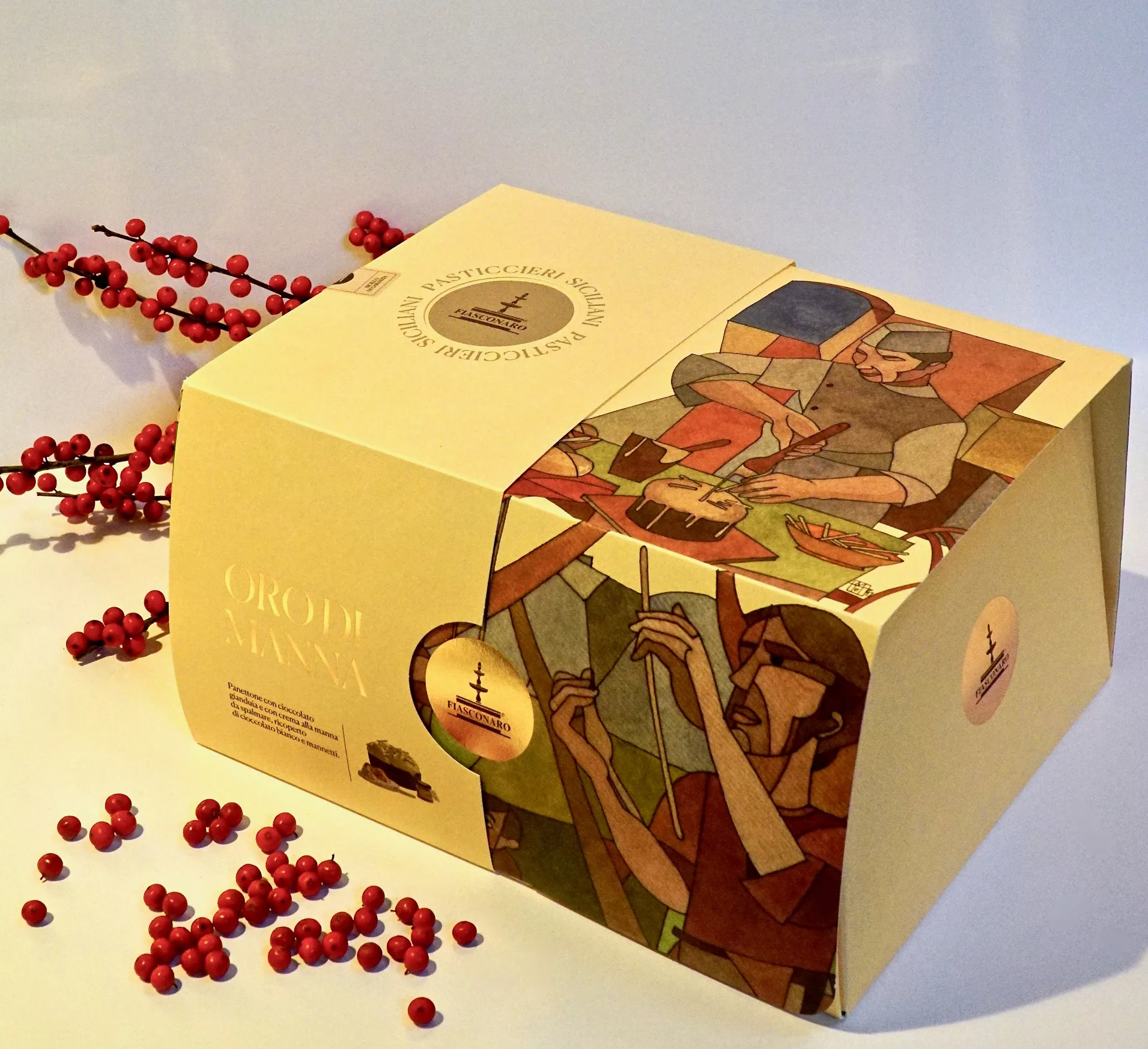 PANETTONE ORO DI MANNA FIASCONARO