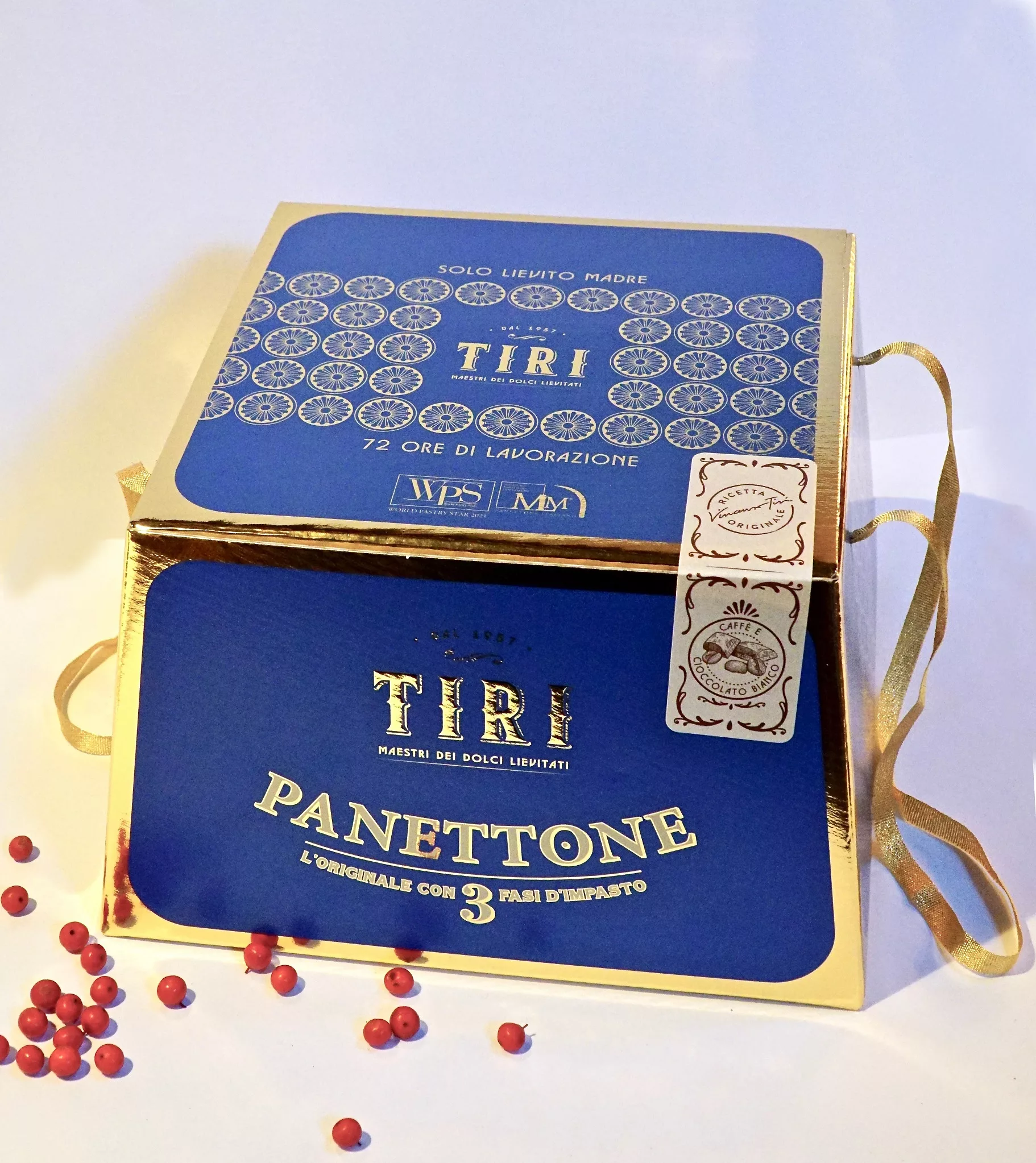PANETTONE CIOCCOLATO E CAFE TIRI NATALE