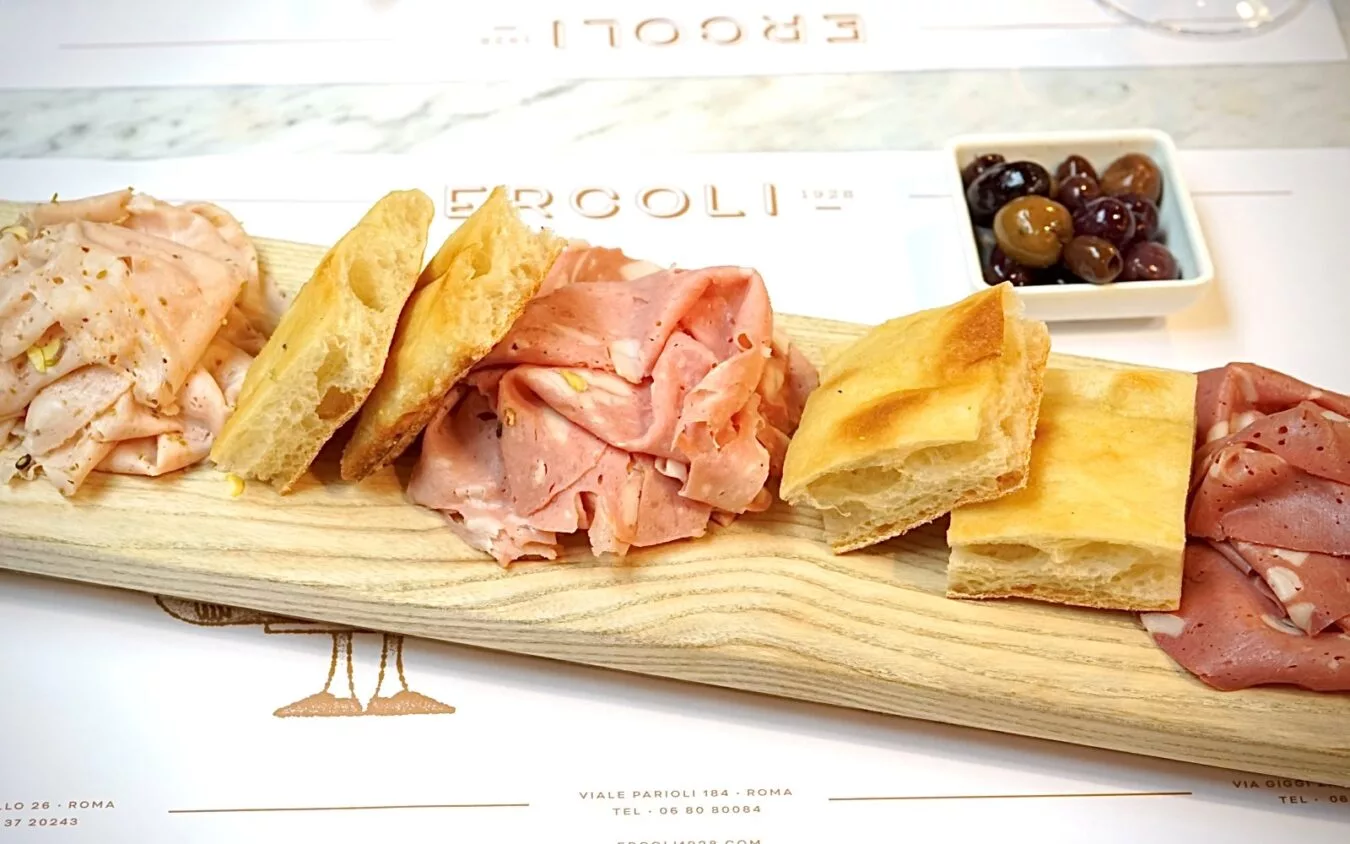Ercoli 1928 - Degustazione mortadella e pizza bianca