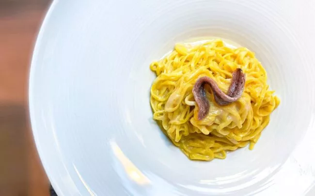 Ercoli 1928 - Piatto tagliolini burro alici