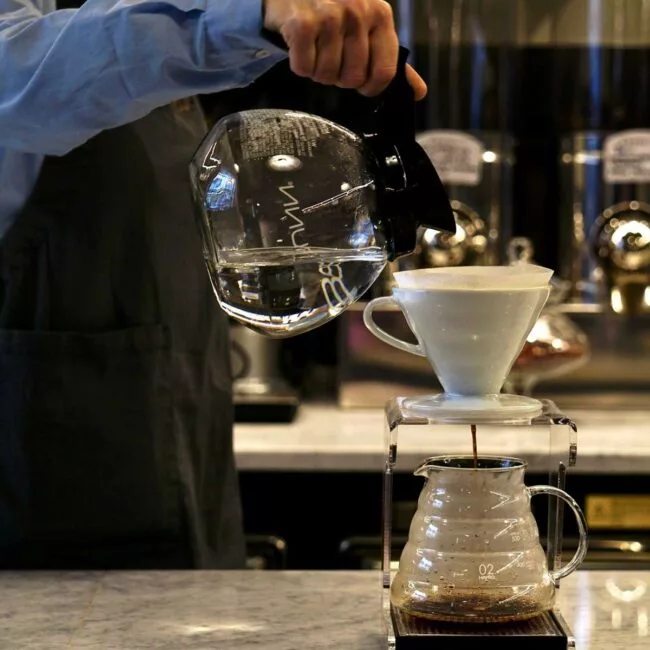 caffè mogi viene servito al bancone