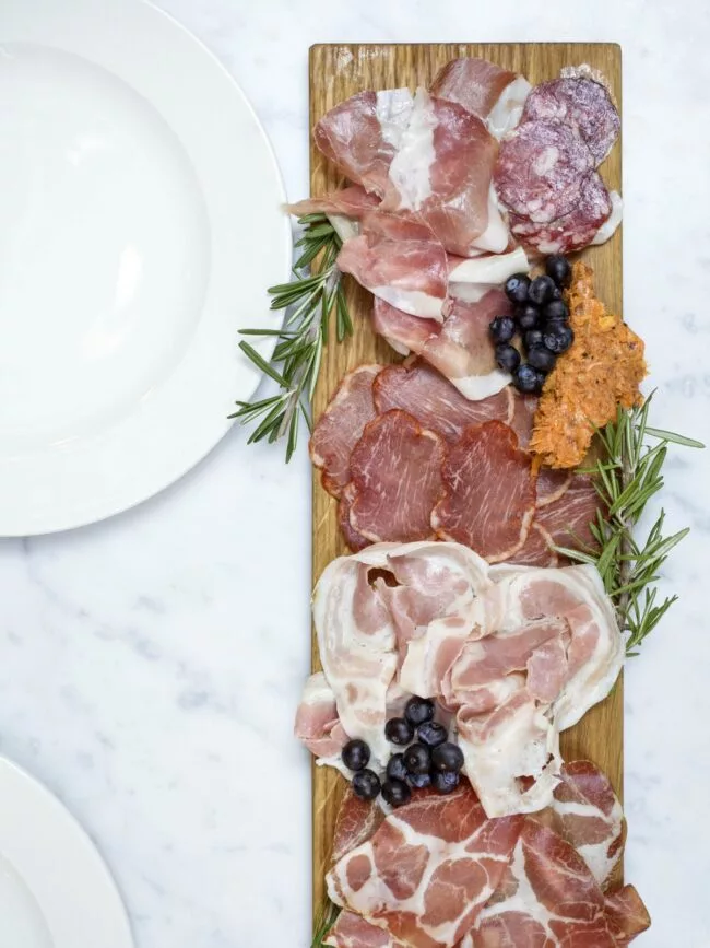 tagliere salumi ercoli parioli