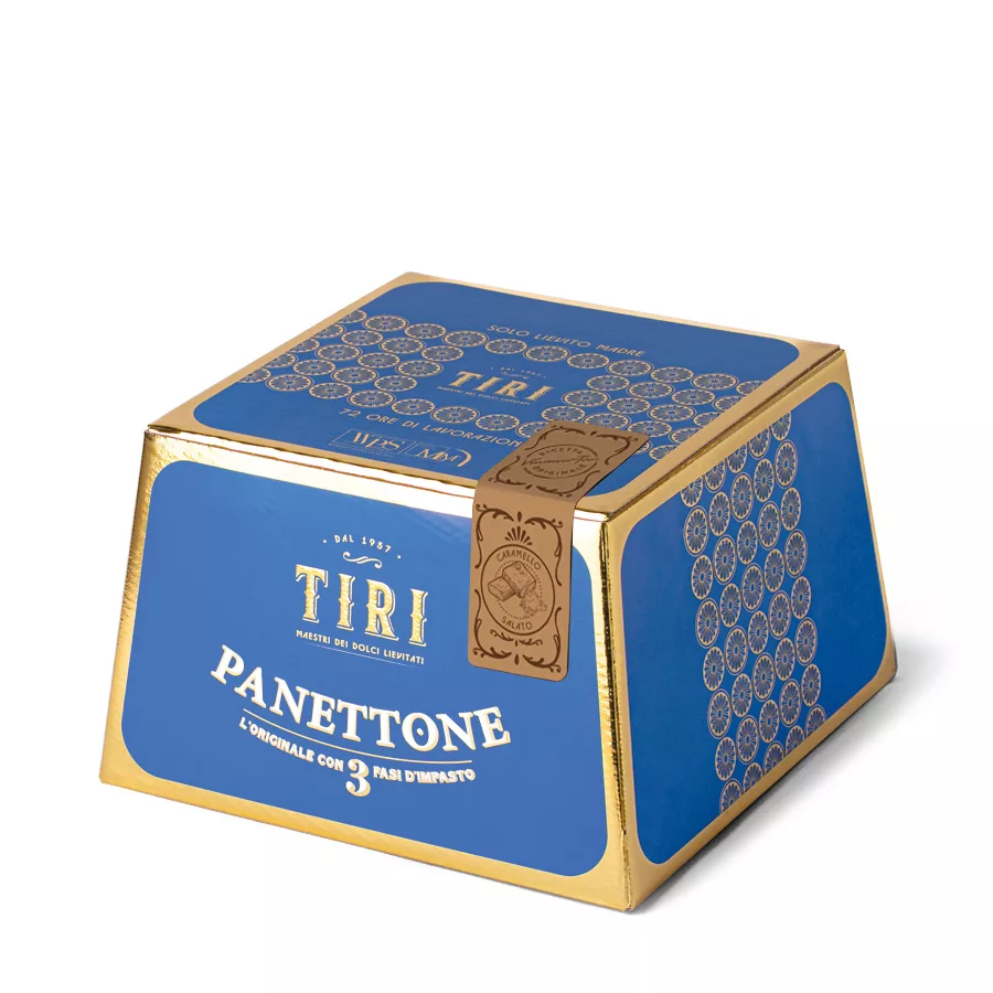Panettone Al Caramello Salato TIRI 1 Kg