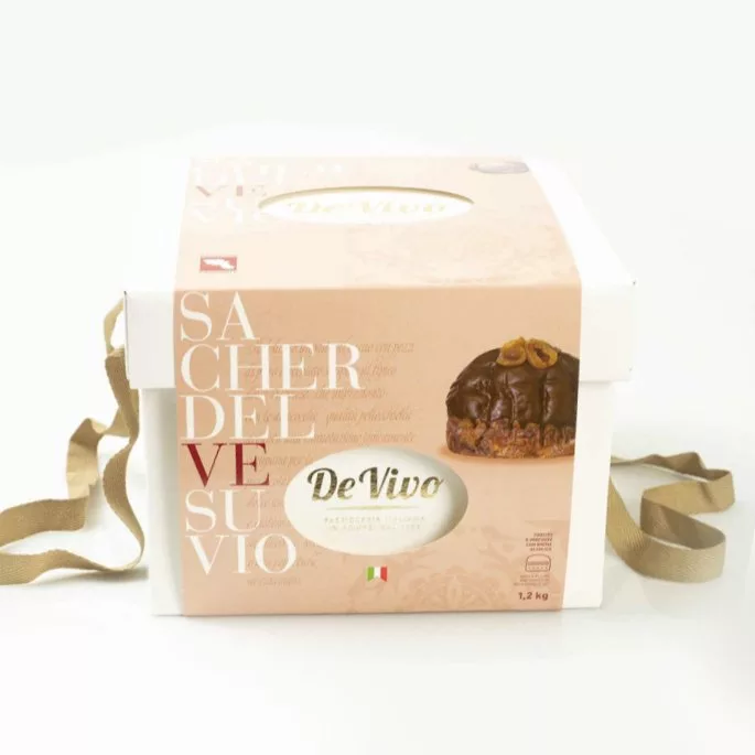 Panettone Sacher Del Vesuvio DE VIVO 1,2 Kg