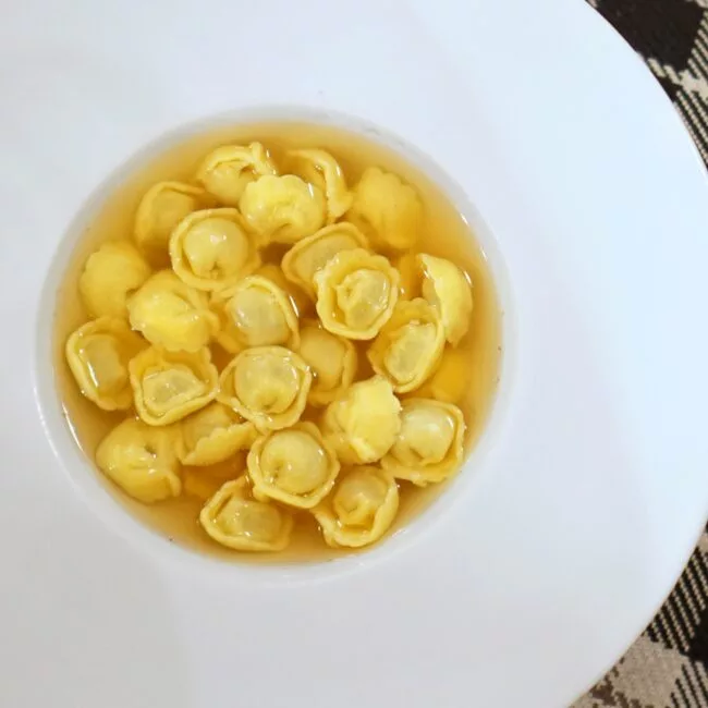 Ercoli 1928 - Tortellini in brodo cena natale